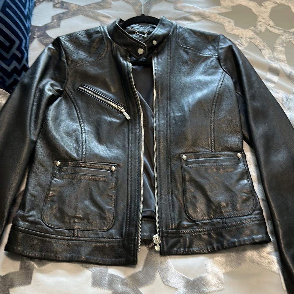 Bernardo leather Jacket